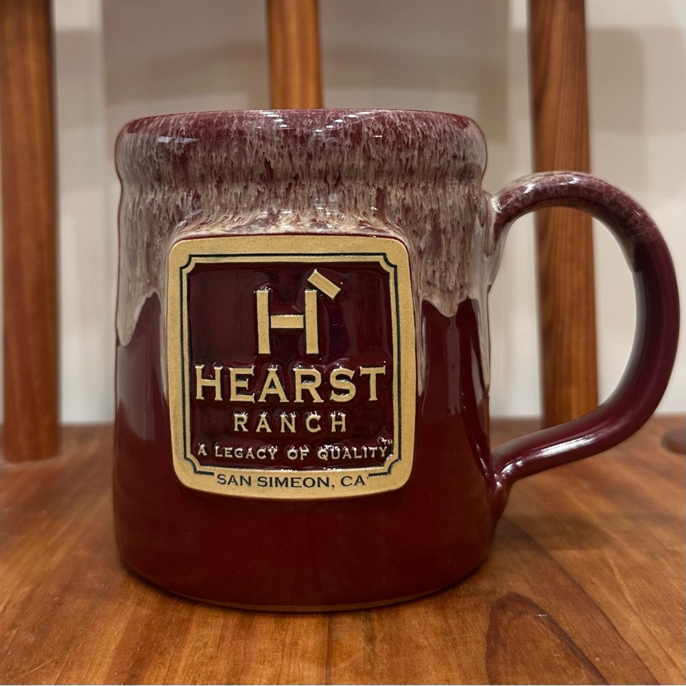 Deneen Pottery Hearst Ranch A Legacy of Quality San Simeon CA Coffee Mug Cup